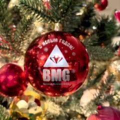 елочный шар с логотипом